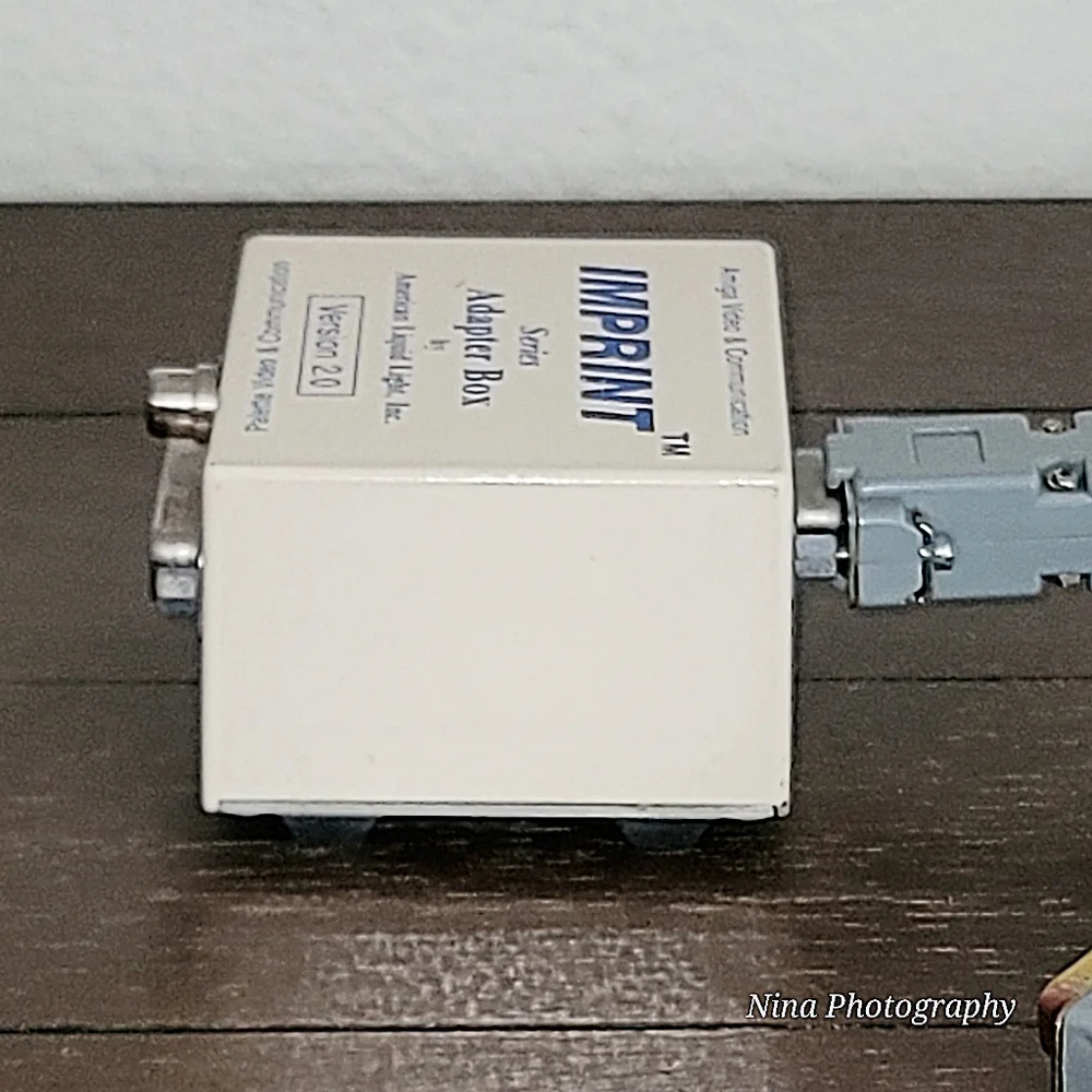 VTG Imprint Series Adapter Box Version 2.0 Liquid Light Amiga Palette Video HTF